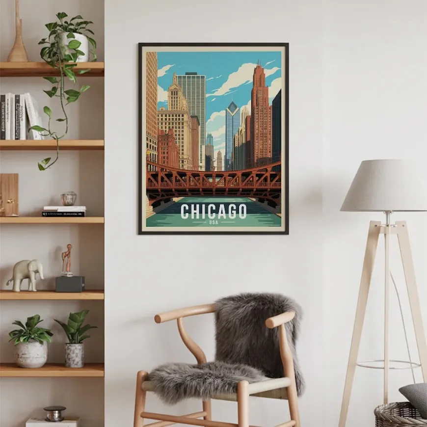 Pintar por Números - Chicago, EE. UU_V2, foto 4
